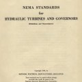 Hydraulic turbines and governors   Ca 1949